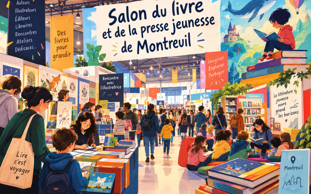 Le salon du livre de Montreuil.