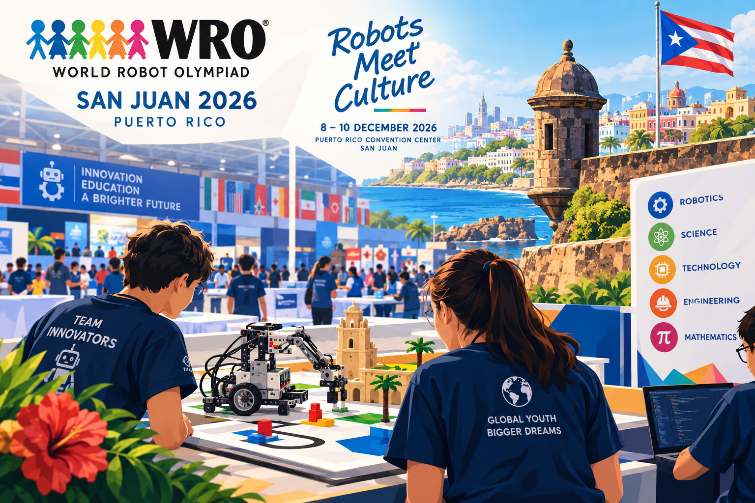 A San Juan les robots sont les stars!